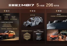 猛士M817预售37万起,携华为乾崑入局硬派越野-程序员中文网