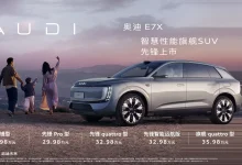 奥迪E7X限时臻享价26.98万起，上市即交付入门即高配-程序员中文网